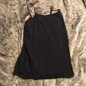 Black Maternity Camisole Tank